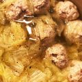 ききらら☆☆☆'s cooksnap of when they made 肉団子とトロトロ白菜のスープ煮STAUB.