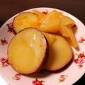 楽にこ's cooksnap of when they made りんごとさつまいものみかん煮.