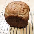 SaoriMathu's cooksnap of when they made HBで♪バナナミルクパン♪.