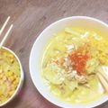牧子ちゃん's cooksnap of when they made 味噌カレー牛乳ラーメンおうちB級グルメ.