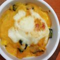 TYSK's cooksnap of when they made かぼちゃのクリーミーグラタン♪.