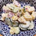 ごきげんYOYO♪'s cooksnap of when they made さつま芋ときゅうりのサラダ.