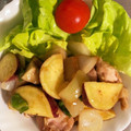 saoriおおふじ's cooksnap of when they made さつま芋と鶏肉の甘酢炒め♪.