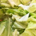 空中逆上がり's cooksnap of when they made レンジで簡単キャベツだけ！付け合わせ＊.