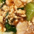shelles's cooksnap of when they made エビとチンゲン菜のオイスターソース炒め♪.