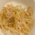 あにゃこ☻'s cooksnap of when they made 離乳食後期〜完了期❋レンジで楽々ナムル.