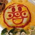 わるもも's cooksnap of when they made [大人数]包まない⁈オムライス.