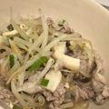 あん♡m's cooksnap of when they made フライパン一つ◎豚こまもやしの蒸ししゃぶ.