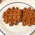クックULF56S☆'s cooksnap of when they made 砂糖不使用★HMバナナワッフル.
