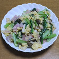 55才のおじさん's cooksnap of when they made 簡単♡ベーコンと小松菜＆しめじの卵炒め♪.