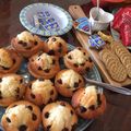 そらまめぽこ's cooksnap of when they made 簡単チョコチップマフィン.