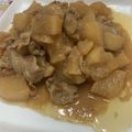 クック0CS64I☆'s cooksnap of when they made 豚バラ大根の味噌煮込み.