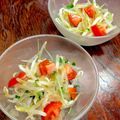 ルぴあ's cooksnap of when they made 糸寒天とモヤシ、豆苗の茹でサラダ風☆.