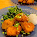 mahane's cooksnap of when they made 簡単20分◎めかじきのさくふわっ竜田揚げ.