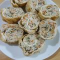 ちーゆづアーちゃん☆'s cooksnap of when they made お弁当作り置きにも☆油揚げの鶏ひき肉巻き.