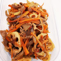 にしあまね's cooksnap of when they made 蓮根と豚こま、こんにゃくのきんぴら♪.