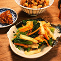 ハチワレねこ's cooksnap of when they made つるむらさきと油揚げのお浸し.