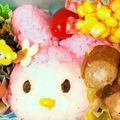 咲力空's cooksnap of when they made 簡単！！マイメロ♡キャラ弁.