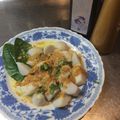 梁研♡十色食堂's cooksnap of when they made 柿ドレッシングと柿サラダ.