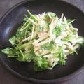 ひさかた's cooksnap of when they made 黒大根とクレソンのサラダ 梅風味.