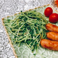 Satoco❋'s cooksnap of when they made 豆苗だけ☆白だしとマヨネーズで.