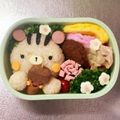 Chaaa_room's cooksnap of when they made 幼稚園 お弁当 キャラ弁♡リス どんぐり.