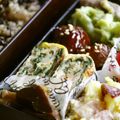 ガメコ's cooksnap of when they made カニカマとホウレン草の卵焼き.