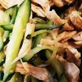 クック8KXYK4☆'s cooksnap of when they made おばあちゃんのきゅうりとささみの酢の物.