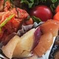 ☆mamingo☆'s cooksnap of when they made さつまいもとりんごの煮物.