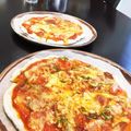 kikikko's cooksnap of when they made 薄力粉×BP×フライパン☆ピザ.