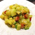 aoi_robin's cooksnap of when they made アボカドとじゃがいもの炒め物.