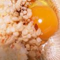 67luna's cooksnap of when they made ふわふわ天かす卵かけごはん☆TKG.