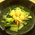 さおりん@料理特訓中's cooksnap of when they made 時短 青梗菜カニカマ卵のあんかけ.