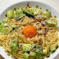 ♪ゆかたん♡'s cooksnap of when they made アボガドと納豆のカルボナーラ.