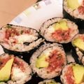 らーてぃん's cooksnap of when they made 節分にも☆アボカドとネギトロの◎太巻き◎.