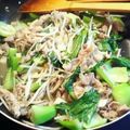 のえもゆ's cooksnap of when they made かんたん☆チンゲン菜と豚こま肉の中華炒め.