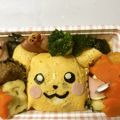 せんぽち♪'s cooksnap of when they made 簡単ピカチューオムライスキャラ弁♪♪.