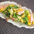 バカリャウ's cooksnap of when they made にんじんの葉とコーンのバター炒め.