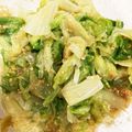 Fuuuﾁｬﾝ's cooksnap of when they made ☺大量消費に☆簡単レタスのごま味噌和え☺.