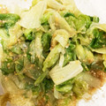 Fuuuﾁｬﾝ's cooksnap of when they made ☺大量消費に☆簡単レタスのごま味噌和え☺.
