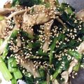 2代目dragon's cooksnap of when they made レンジ漬け時間なし大根葉とえのきの浅漬け.