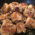 アチャこ's cooksnap of when they made 豚こまボールの粒マスタードマヨ照り焼き.