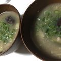 クックC1UDYC☆'s cooksnap of when they made 蓮根のすりおろし味噌汁.
