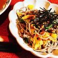 はなびより0814's cooksnap of when they made 美味しいよ！蕎麦サラダ.