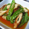 ハル菓子パン's cooksnap of when they made 絹さやと竹輪の煮物.