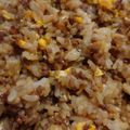 クック0PYB5F☆'s cooksnap of when they made 冷やご飯と挽肉で 簡単チャーハン.