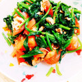 かわゆう1211's cooksnap of when they made ほうれん草とトマトのナムル.