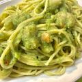 solidivory's cooksnap of when they made 超簡単！エビのブロッコリーソースパスタ❤.
