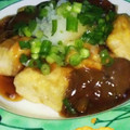 ＊美蛍＊'s cooksnap of when they made わが家の揚げだし豆腐.