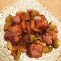 さりーママ♪'s cooksnap of when they made 安い豚小間肉でめっちゃおいしい簡単酢豚.